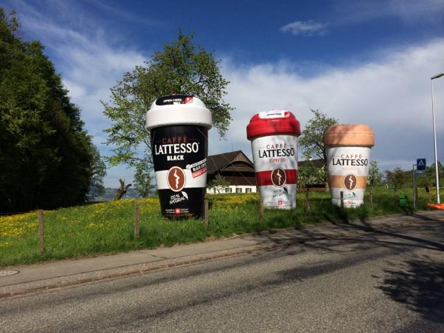 Latteso Werbekörper